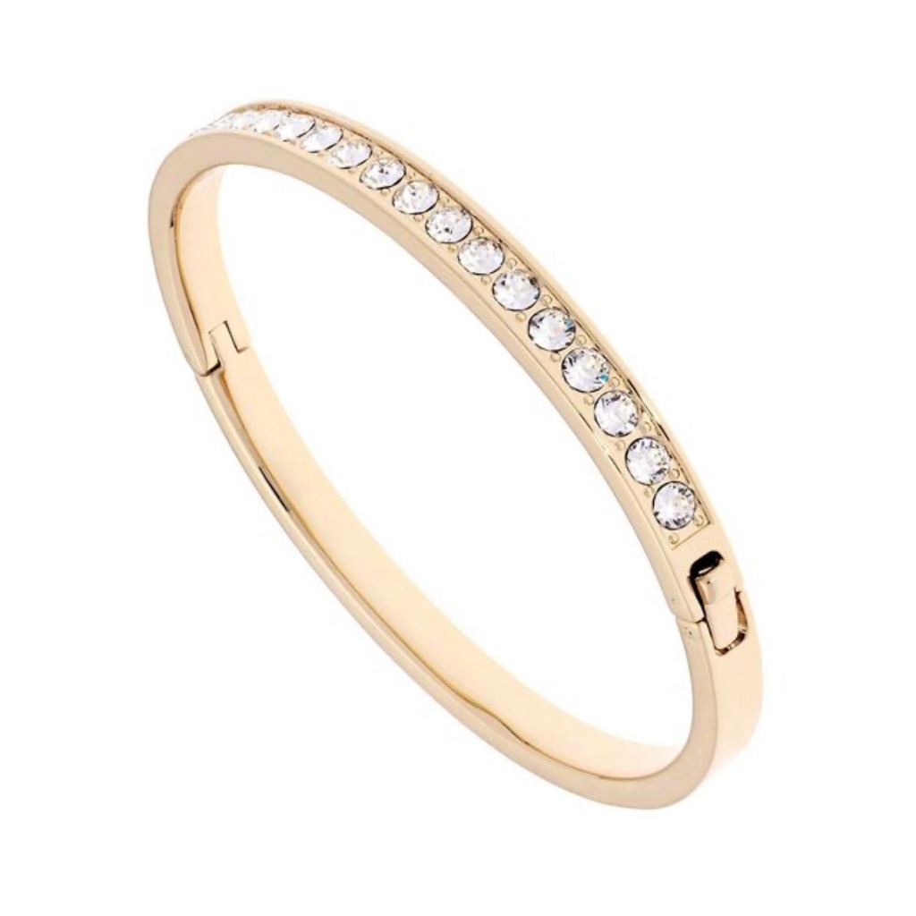 Ted Baker Clemara Crystal Hinge Bangle Bracelet